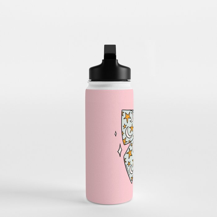 Cancer Zodiac Bow Water Bottle Gallery Image 3