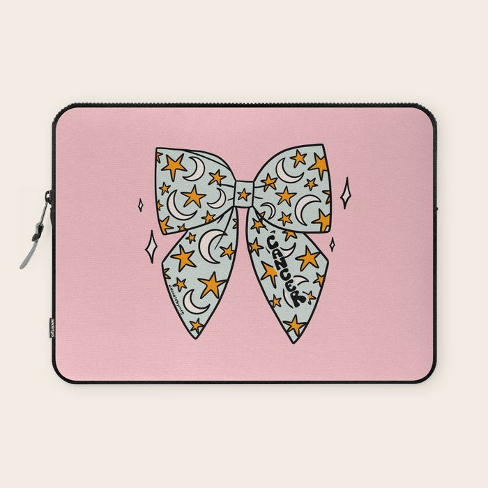 Cancer Zodiac Bow Laptop Sleeve Gallery Image 1