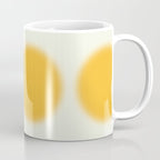 Abstraction_SUN_YELLOW_CIRCLE_BLUR_LOVE_POP_ART_0602A Coffee Mug Gallery Image 1