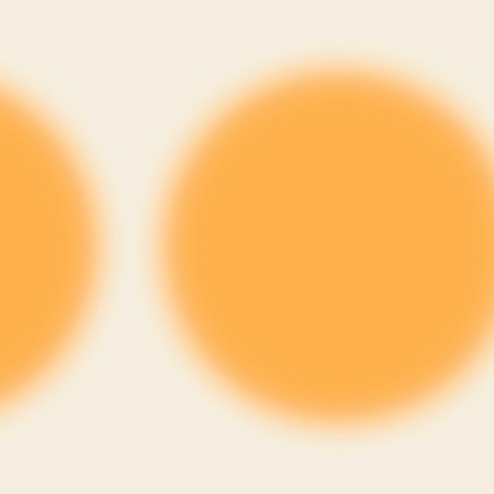 Abstraction_SUN_YELLOW_CIRCLE_BLUR_LOVE_POP_ART_0602A Coffee Mug Gallery Image 2