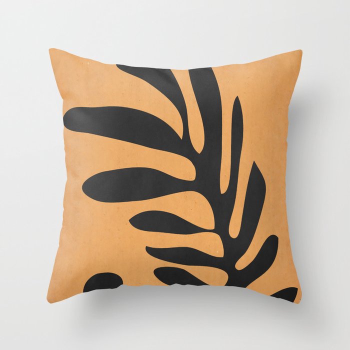Minimal Abstract Art 10 Throw Pillow Gallery Image 1