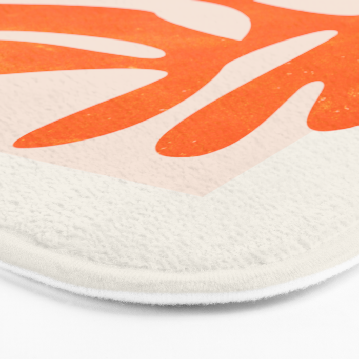 Flamingo: Matisse Color Series IV | Mid-Century Edition Bath Mat Gallery Image 3