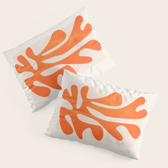 Flamingo: Matisse Color Series IV | Mid-Century Edition Pillow Sham Gallery Image 1