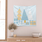 Christmas tree and presents Wall Tapestry Gallery Image 2