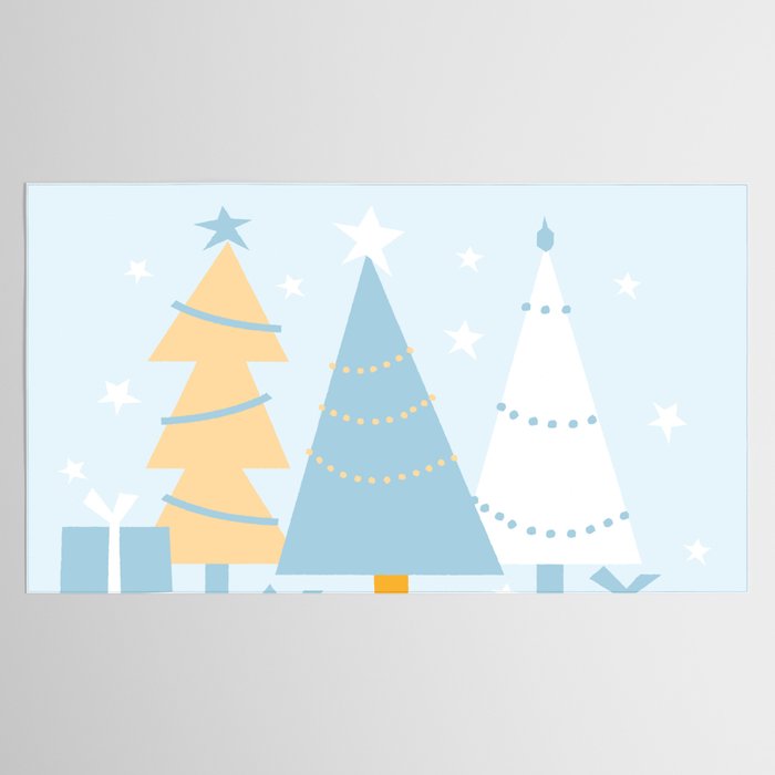 Christmas tree and presents Tablecloth Gallery Image 2