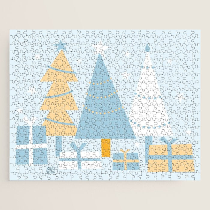 Christmas tree and presents Jigsaw Puzzle Gallery Image 1