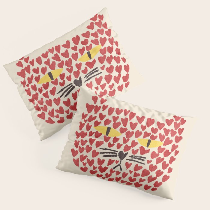 Love thy cat Pillow Sham Gallery Image 3
