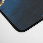 Blue Night Galaxy Marble Desk Mat Gallery Image 4