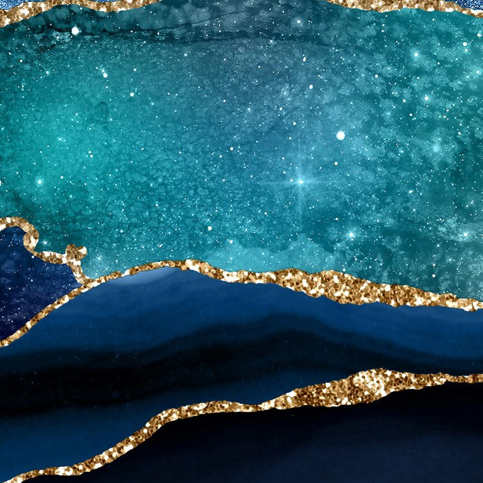 Blue Night Galaxy Marble Coffee Mug Gallery Image 2