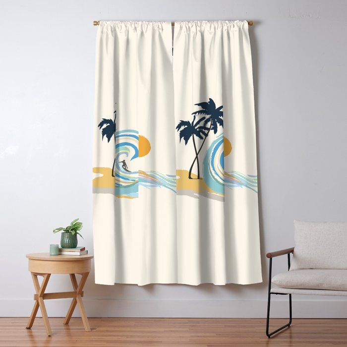 Minimalistic Summer II Window Curtain Gallery Image 5