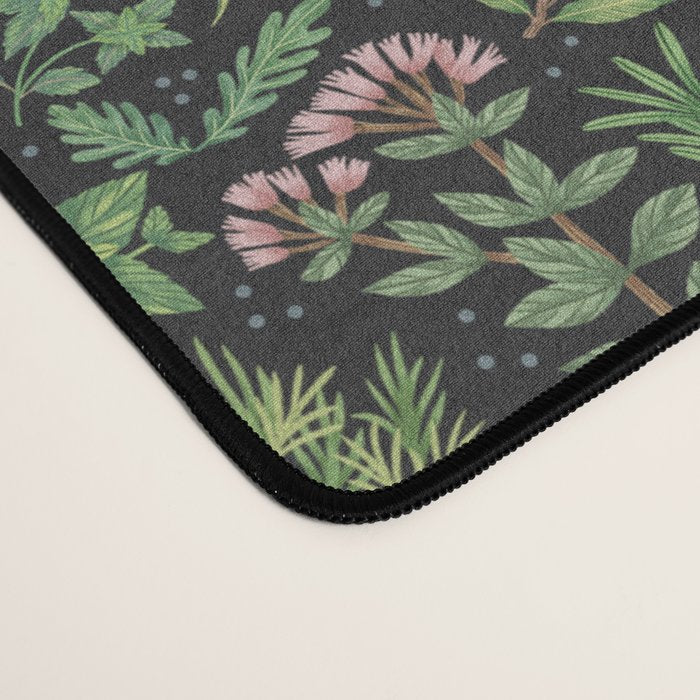 Herbs & Spices - dark Desk Mat Gallery Image 4