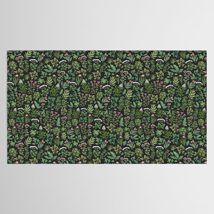 Herbs & Spices - dark Tablecloth Gallery Image 2