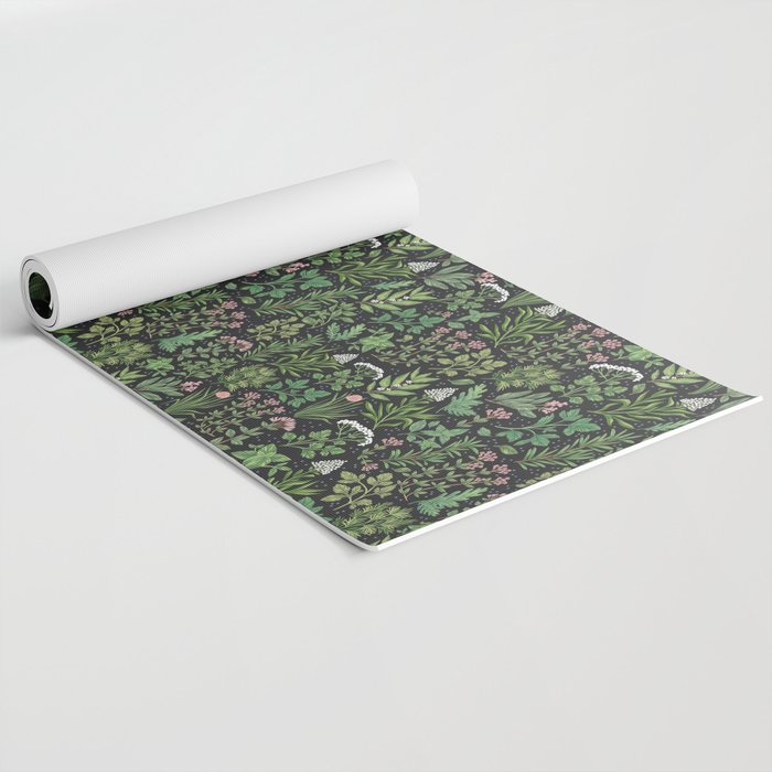 Herbs & Spices - dark Yoga Mat Gallery Image 2
