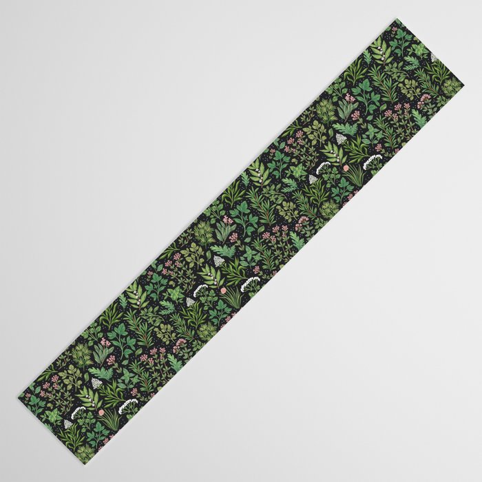 Herbs & Spices - dark Table Runner Gallery Image 3