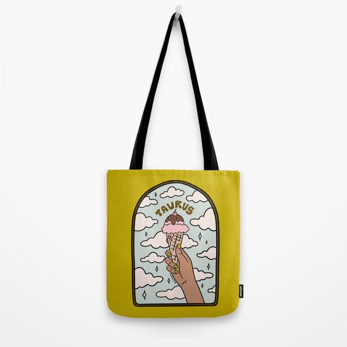 Taurus Ice cream Tote Bag Gallery Image 2