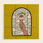 Taurus Ice cream Wood Wall Art Gallery Image 1