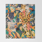 POP COLLAGE 01: Wild Edition Throw Blanket Gallery Image 2