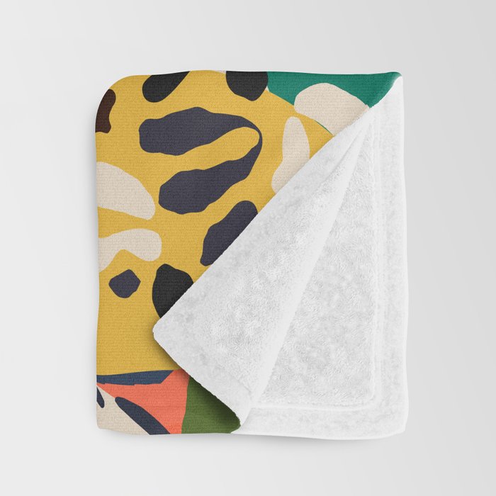 POP COLLAGE 01: Wild Edition Throw Blanket Gallery Image 3