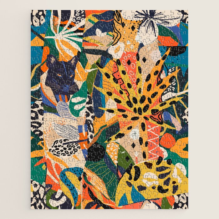 POP COLLAGE 01: Wild Edition Jigsaw Puzzle Gallery Image 1