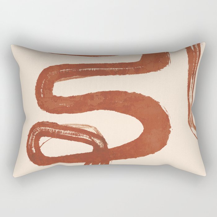 Abstract line art 128 Rectangular Pillow Gallery Image 2