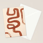 Abstract line art 128 Stationery Card Gallery Image 2