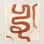 Abstract line art 128 Wall Tapestry Gallery Image 4