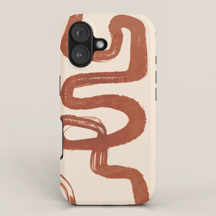 Abstract line art 128 iPhone Case Gallery Image 1