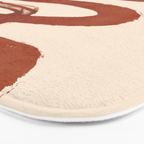 Abstract line art 128 Bath Mat Gallery Image 3