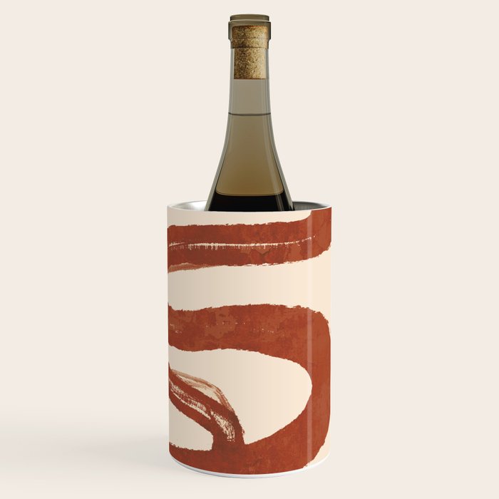 Abstract line art 128 Wine Chiller Gallery Image 1