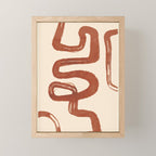 Abstract line art 128 Mini Art Print Gallery Image 1