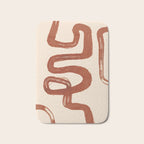 Abstract line art 128 Bath Mat Gallery Image 1
