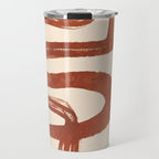 Abstract line art 128 Travel Mug Gallery Image 1