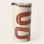 Abstract line art 128 Travel Mug Gallery Image 3