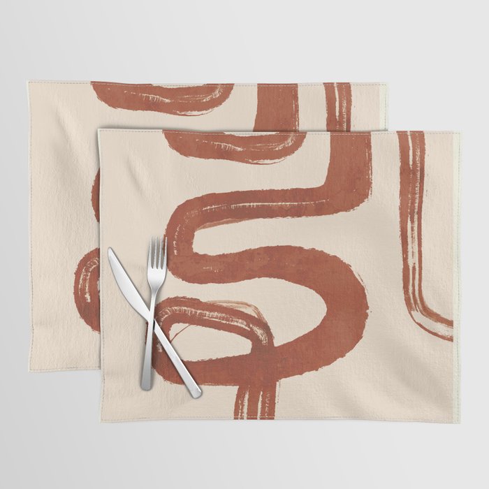 Abstract line art 128 Placemat Gallery Image 1