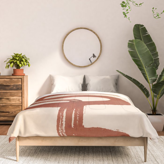 Abstract line art 128 Comforter Gallery Image 3