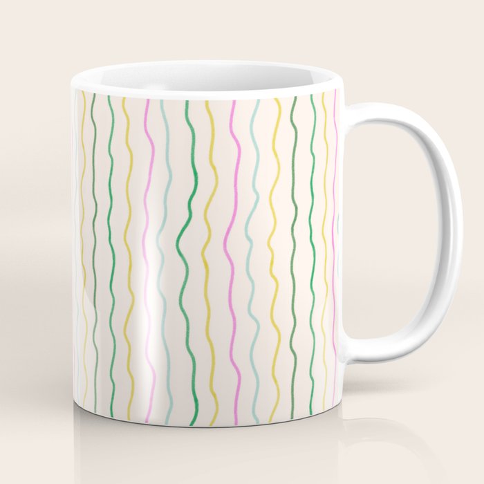 Rainbow Stripes Coffee Mug Gallery Image 1