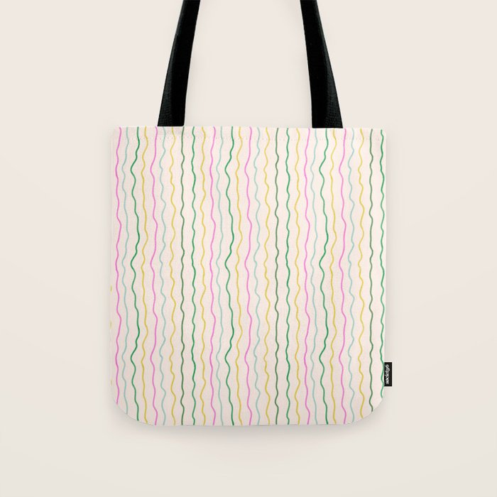 Rainbow Stripes Tote Bag Gallery Image 1