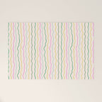 Rainbow Stripes Welcome Mat Gallery Image 1