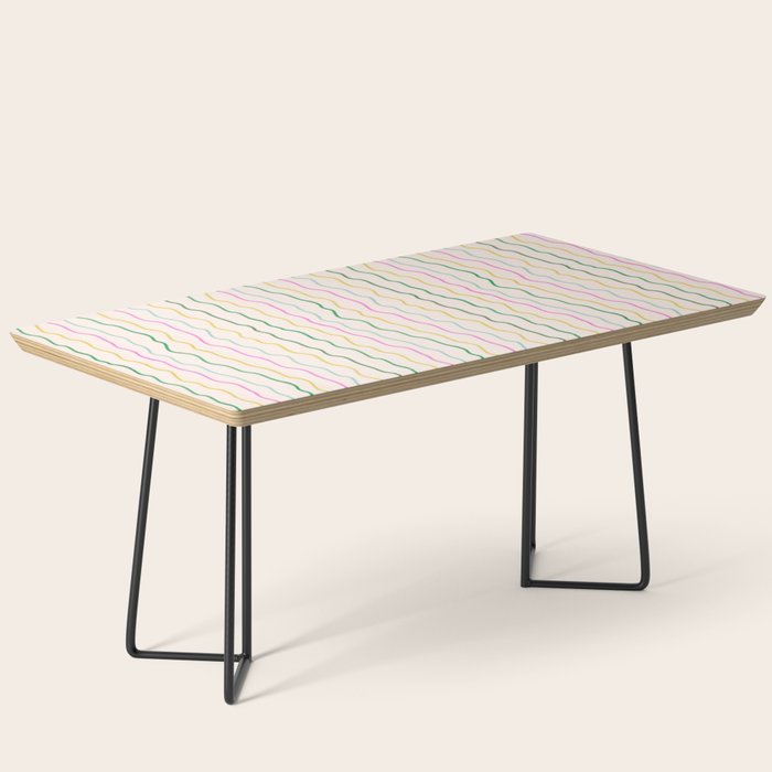 Rainbow Stripes Coffee Table Gallery Image 1