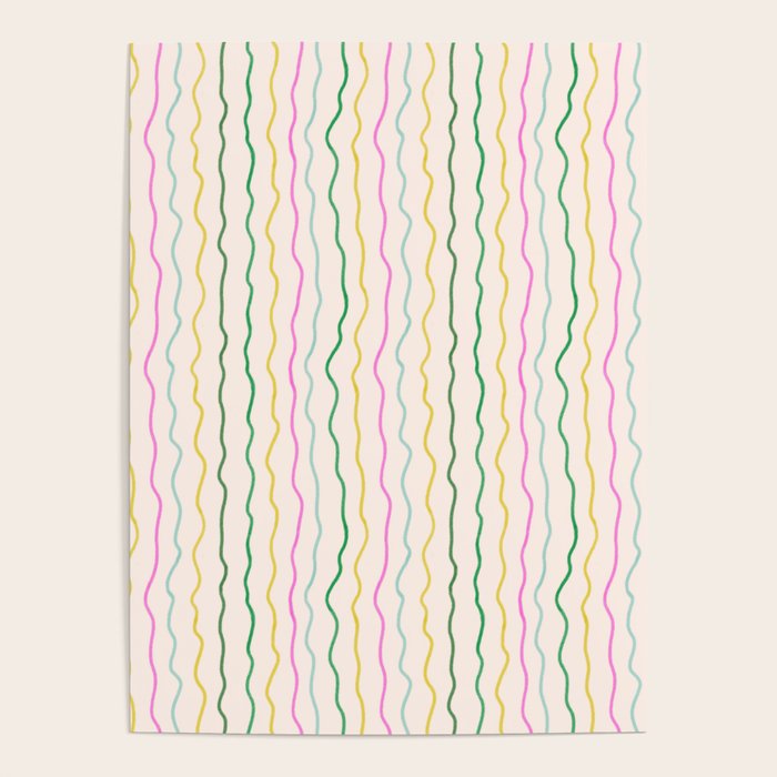 Rainbow Stripes Poster Gallery Image 1