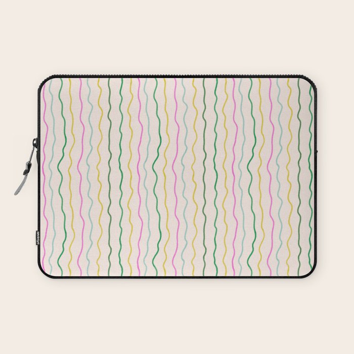 Rainbow Stripes Laptop Sleeve Gallery Image 1