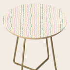 Rainbow Stripes Side Table Gallery Image 2