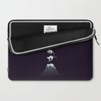Cat Landscape 103: Falling Cat Moon Laptop Sleeve Gallery Image 2