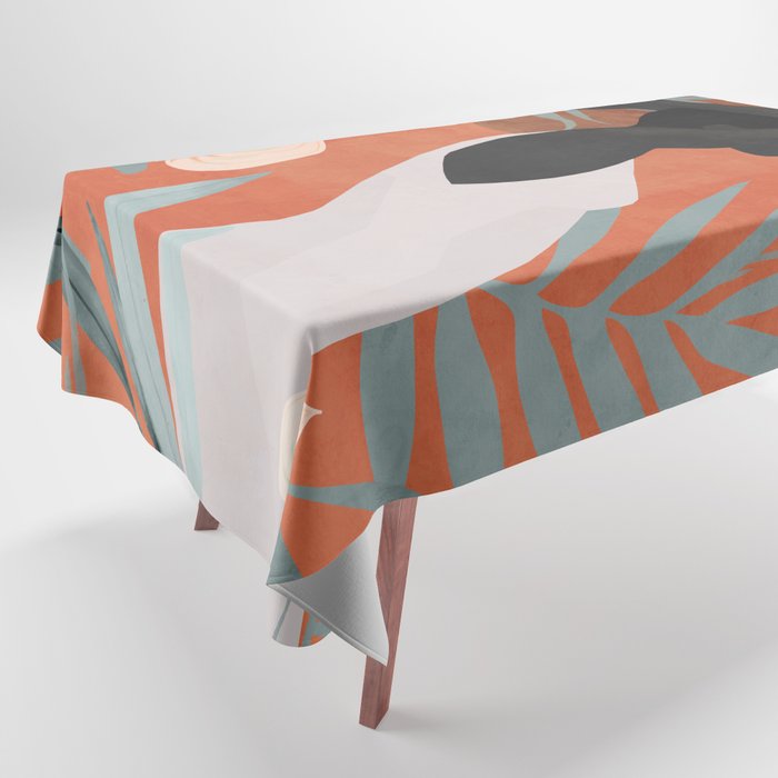 Tropical Girl 41 Tablecloth Gallery Image 1