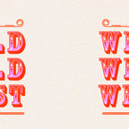 Wild Wild West Cowboy Typography Coffee Mug Gallery Image 2