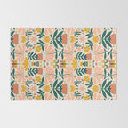 Pretty Floral - Earth Colors Rug Gallery Image 2