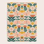 Pretty Floral - Earth Colors Poster Gallery Image 4