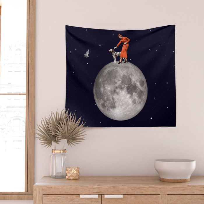 Walking the Dog // The Rocket Wall Tapestry Gallery Image 2