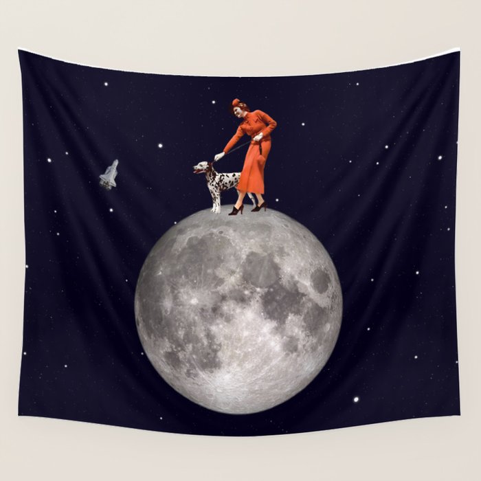 Walking the Dog // The Rocket Wall Tapestry Gallery Image 4