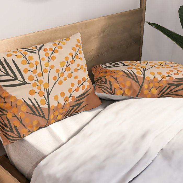 The Mimosa 2 Pillow Sham Gallery Image 2